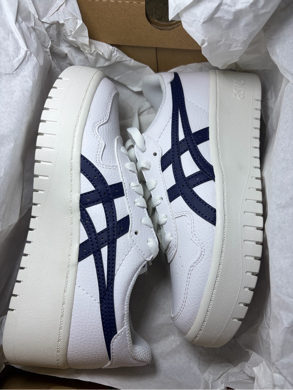 Onitsuka Tiger Japan S PF (Women, White/Peacoat)